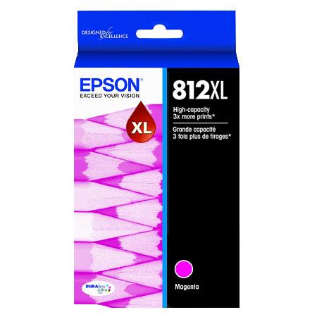 Epson T812XL (T812XL320) Magenta Original High Yield Ink Cartridge