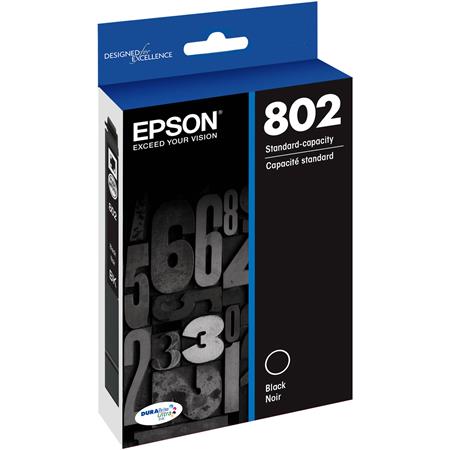 Epson T802 Black Original Standard Capacity Ink Cartridge