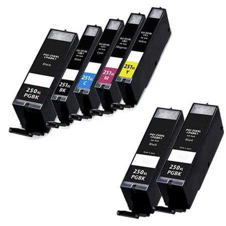 Compatible Multipack HP 304 2 Full Sets + 1 EXTRA Black Ink Cartridges 