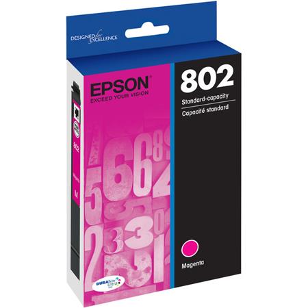 Epson T802 Magenta Original Standard Capacity Ink Cartridge