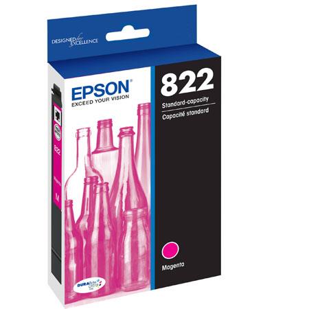 Epson T822 (T822320) Magenta Original Standard Yield Ink Cartridge