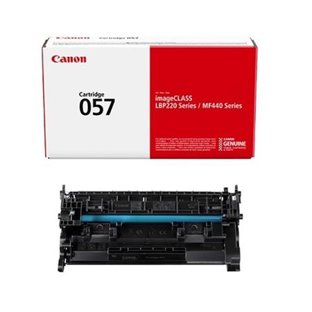 Canon 057 Black Original Standard Capacity Toner Cartridges - Twin