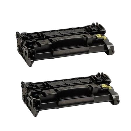 Compatible Twin Pack HP 89Y (CF289Y) Black Extra High Capacity Toner Cartridges