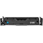 Compatible Cyan HP 210X High Yield Toner Cartridge (Replaces HP W2101X)