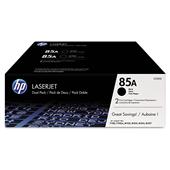 HP 85A Black Original Toner Cartridges (Twin Pack)