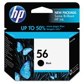 HP 56 Black Original Inkjet Print Cartridge (C6656AN)