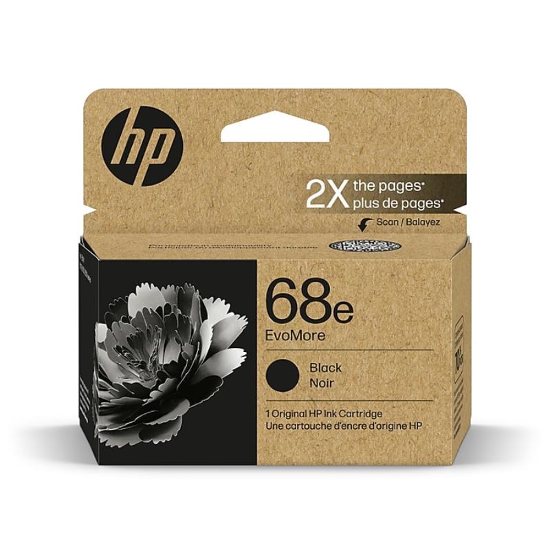 HP 68e (7FP22TN) EvoMore Black Original High Yield Ink Cartridge