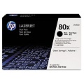 HP 80X Black Original High Capacity Toner Cartridges (Twin Pack)