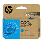 HP 923e (4K0T4LN) EvoMore Cyan Original High Yield Ink Cartridge