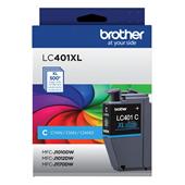 Brother LC401XLC Cyan Original High Yield Ink Cartridge