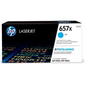 HP 657X (CF471X) Cyan Original High Capacity Toner Cartridge