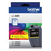 Brother LC401Y Yellow Original Standard Yield Ink Cartridge