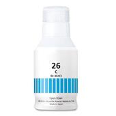 Compatible Cyan Canon GI-26C Ink Bottle (Replaces Canon 4421C001)