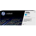 HP 508A Cyan Original Standard Capacity Toner Cartridge (CF361A)