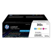 HP 202A (CF500AM) Tri-Colour Original Standard Yield Toner Cartridge