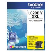 Brother LC20EY Yellow Original Print Cartridge