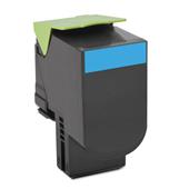 Compatible Cyan Lexmark 70C1HC0 High Yield Toner Cartridge