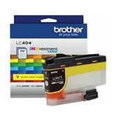 Brother LC404YS Yellow Original Standard Yield Ink Cartridge