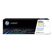 HP 202A Yellow Original Standard Capacity Toner Cartridge (CF502A)