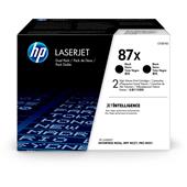 HP 87X (CF287XD) Black Original High Capacity Toner Cartridge Twin Pack