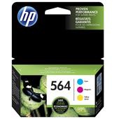 HP 564 (N9H57FN) CMY Original Standard Capacity Ink Cartridges (Triple Pack)