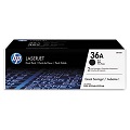 HP 36A Black Original Toner Cartridges (Twin Pack)