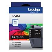 Brother LC401BK Black Original Standard Yield Ink Cartridge