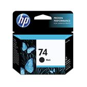 HP 74 Black Original Ink Cartridge with Vivera Ink (CB335WN)