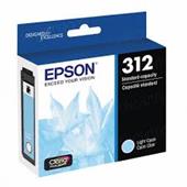 Epson 312 (T312520) Light Cyan Original Standard Capacity Ink Cartridge