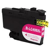Compatible Magenta Brother LC406XLMS High Yield Ink Cartridge