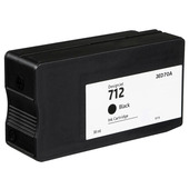 Compatible Black HP 712 Standard Yield Ink Cartridge (Replaces HP 3ED70A) (38ml)