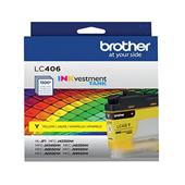 Brother LC406YS Yellow Original Standard Yield Ink Cartridge