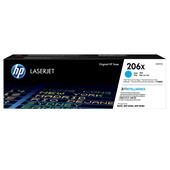 HP 206X (W2111X) Cyan Original High Capacity Toner Cartridge