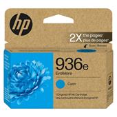 HP 936e EvoMore Cyan Original High Capacity Ink Cartridge (4S6V3LN)