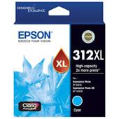 Epson 312XL (T312XL220) Cyan Original High Capacity Ink Cartridge