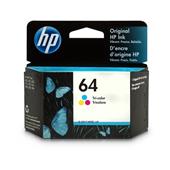 HP 64 (N9J89AN) Tri-Color Original Standard Capacity Ink Cartridge