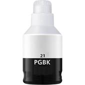 Compatible Pigment Black Canon GI-21BK Ink Bottle (Replaces Canon 4526C001)