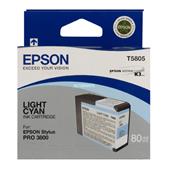 Epson T5805 (T580500) Original Light Cyan Ink Cartridge