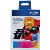 Brother LC713PKS Color Original Standard Capacity Ink Cartridge Multipack - 3 Pack