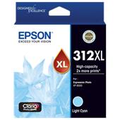 Epson 312XL (T312XL520) Light Cyan Original High Capacity Ink Cartridge